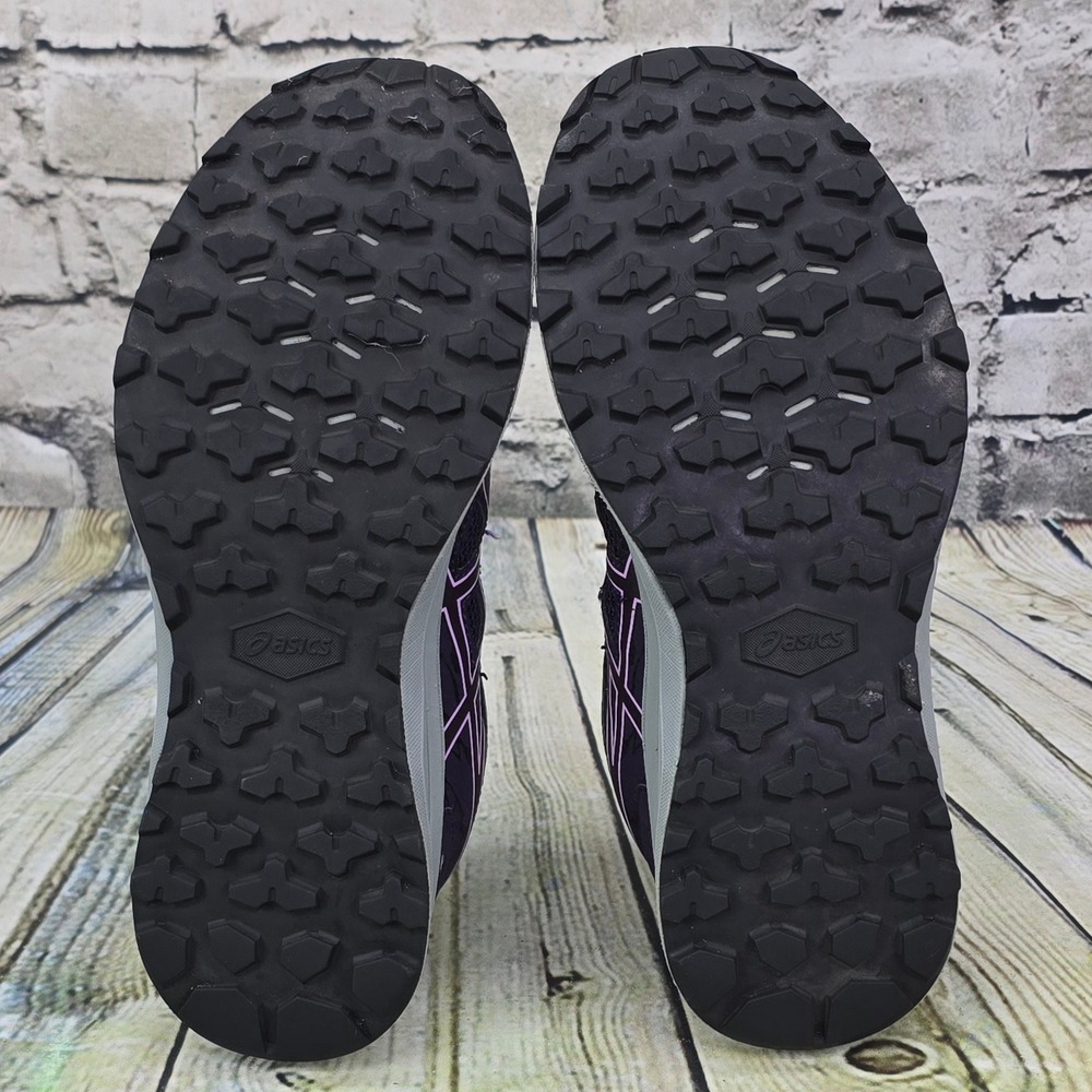 ASICS Frequent Trail Running Shoes Womens 10 Purple 1012A022 Hiking Sneakers - Picture 8 of 9